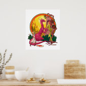 St. George en het Poster Dragon (Keuken)