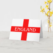 St. George, Engeland, Engels, Brits, Patriottisch Kaart (Gele Bloem)