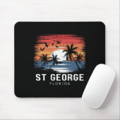 St George Florida Surfen Surfer Muismat (Met muis)
