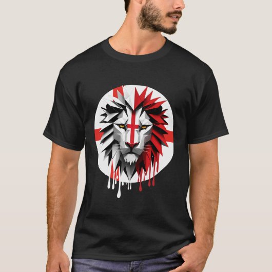 St George Groot-Brittannië VK T-shirt (Voorkant)