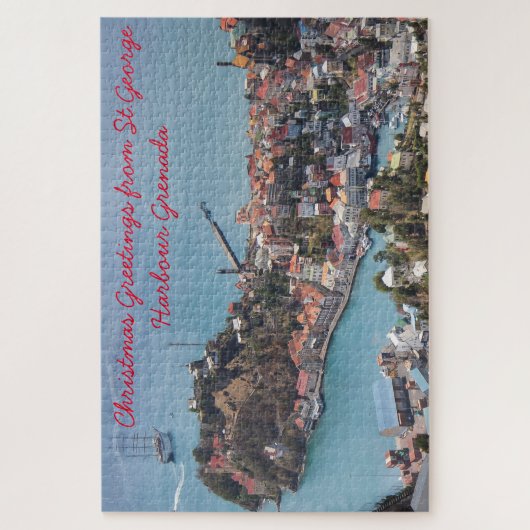 St.George Harbour Grenada Caribbean. Legpuzzel (Verticaal)