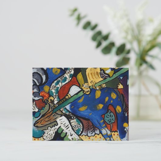 St. George I | Kandinsky Briefkaart (Staand voorkant)