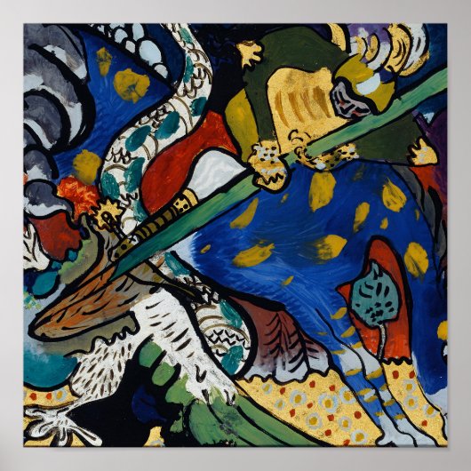 St. George I | Kandinsky Poster (Voorkant)