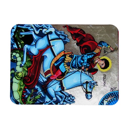 St George Icon Magnet Magneet (Horizontaal)