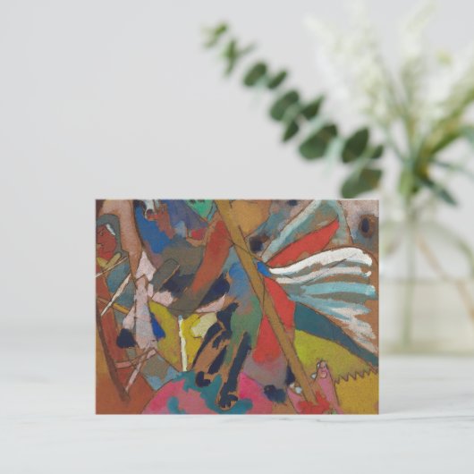 St. George II | Kandinsky Briefkaart (Staand voorkant)