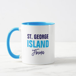 St. George Island Florida Coffee Mug Mok