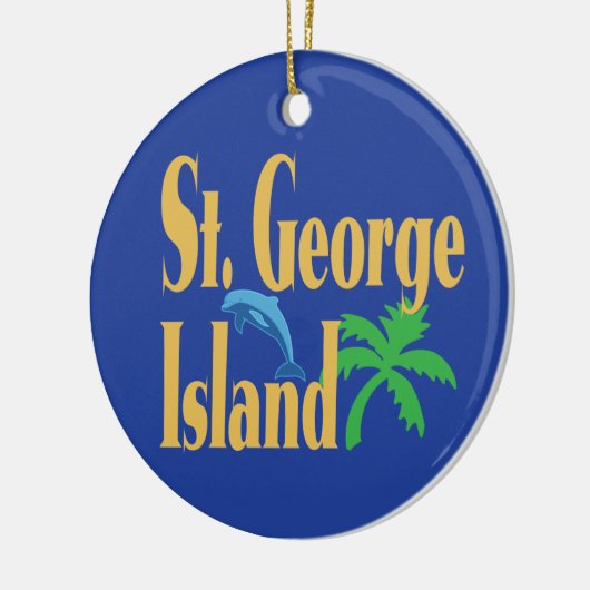 St. George Island Florida Keramisch Ornament (Links)