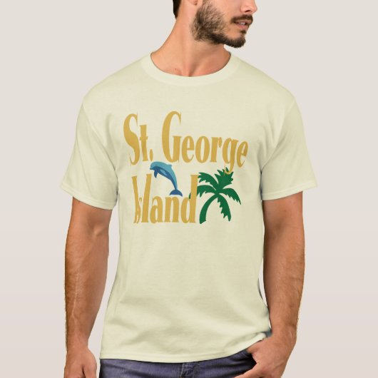 St. George Island Florida T-shirt (Voorkant)