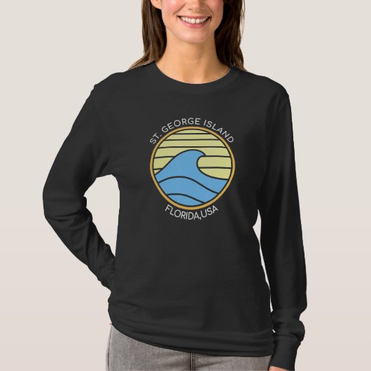 St George Island Fun Beach T-shirt (Voorkant)