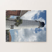 St George Island Lighthouse gemaakt op een Legpuzzel (Horizontaal)