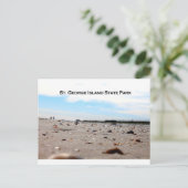 ST. GEORGE ISLAND STATE PARK - FLORIDA BRIEFKAART (Staand voorkant)