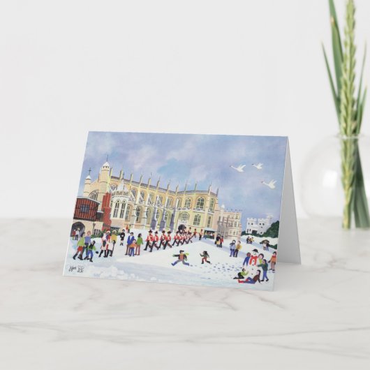 St. George Kapel Windsor Feestdagen Kaart (Voorkant)