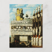 St. George Kills Dragon François de Nomé Fine Art Briefkaart (Voorkant)