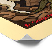 St.George kills the Dragon - Doudou, Mons Poster (Hoek)