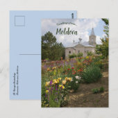 St. George-klooster in Suruceni Ialoveni Moldavië Briefkaart (Voorkant / Achterkant)
