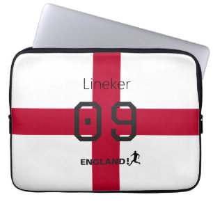 St George-kruis Engeland Patriottische Aangepaste Laptop Sleeve