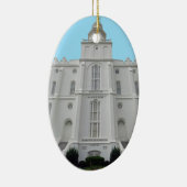 St. George LDS Temple Keramisch Ornament (Rechts)