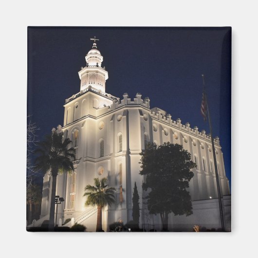 St. George LDS Temple Magnet (Voorkant)