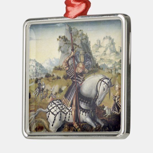 St. George Metalen Ornament (Links)