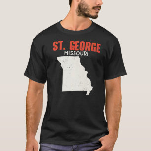 St. George Missouri Verenigde Staten Amerika Reis T-shirt