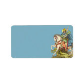 St. George on Horseback (BS 01) Etiket (Voorkant)