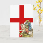 St. George on Horseback (BS 01) Kaart (Gele Bloem)