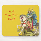 St. George on Horseback (BS 01) Muismat (Voorkant)