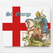 St. George on Horseback (BS 01) Muismat (Voorkant)