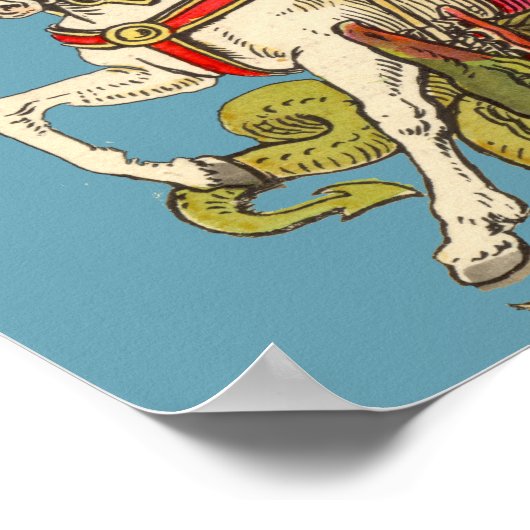 St. George on Horseback (BS 01) Poster (Hoek)