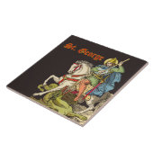 St. George on Horseback (BS 01) Tegeltje (Zijkant)