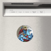 St George Orthodox Icoon Magnet (Insitu (Vaatwasser))