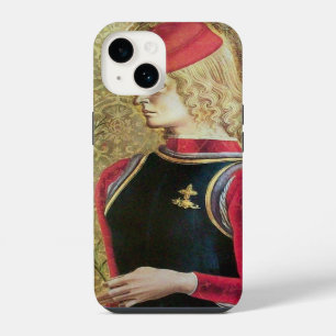 ST GEORGE PORTRET, Rood,Zwart,Goud Geel iPhone 14 Hoesje