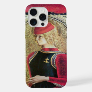 ST GEORGE PORTRET, Rood,Zwart,Goud Geel iPhone 15 Pro Max Case
