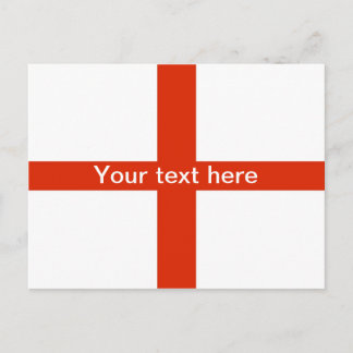 St George Postcard (personaliseer jouw tekst) Briefkaart