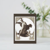 St. George redding een Maiden uit een draak Briefkaart (Staand voorkant)