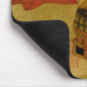 St. George slaapt de draak Muismat (Hoek)