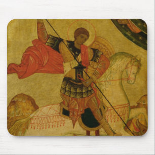 St. George slaapt de draak Muismat