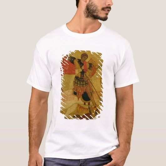 St. George slaapt de draak T-shirt (Voorkant)
