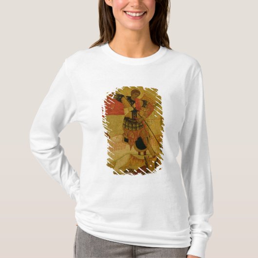 St. George slaapt de draak T-shirt (Voorkant)
