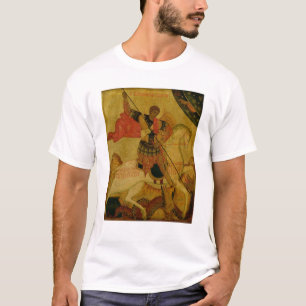 St. George slaapt de draak T-shirt