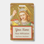 St. George (SNV 13) Badge (Achterkant)