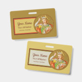 St. George (SNV 13) Badge (Voor- en achterkant)