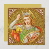 St. George (SNV 13) Blank Square Wenskaart (Voorkant / Achterkant)