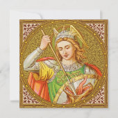 St. George (SNV 13) Blank Square Wenskaart (Voorkant)