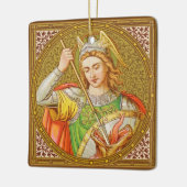 St. George (SNV 13) Keramisch Ornament (Links)
