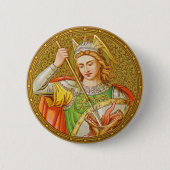 St. George (SNV 13) Ronde Button 5,7 Cm (Voorkant)