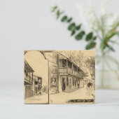 St. George Street, St. Augustine, Florida Briefkaart (Staand voorkant)