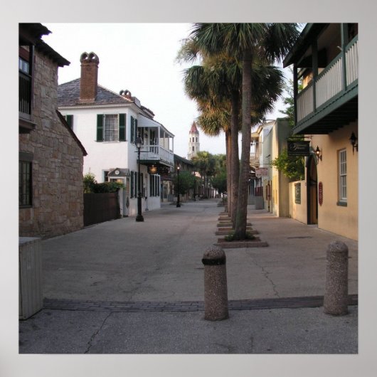 St. George Street, St. Augustine Poster (Voorkant)