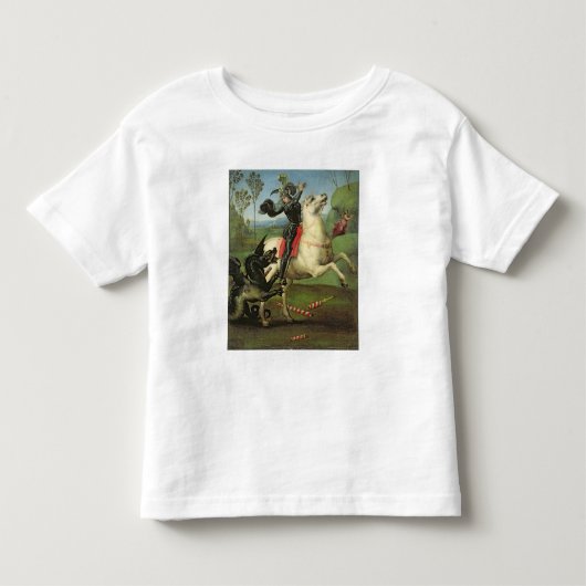 St. George Struggling met de Draak Kinder Shirts (Voorkant)