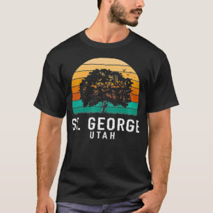 St. George  Sunset Utah Souvenir Premium T-shirt